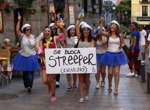 Despedidas de soltera en Barcelona: Noche con Strippers